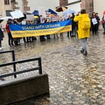 Protest gegen Daniele Ganser